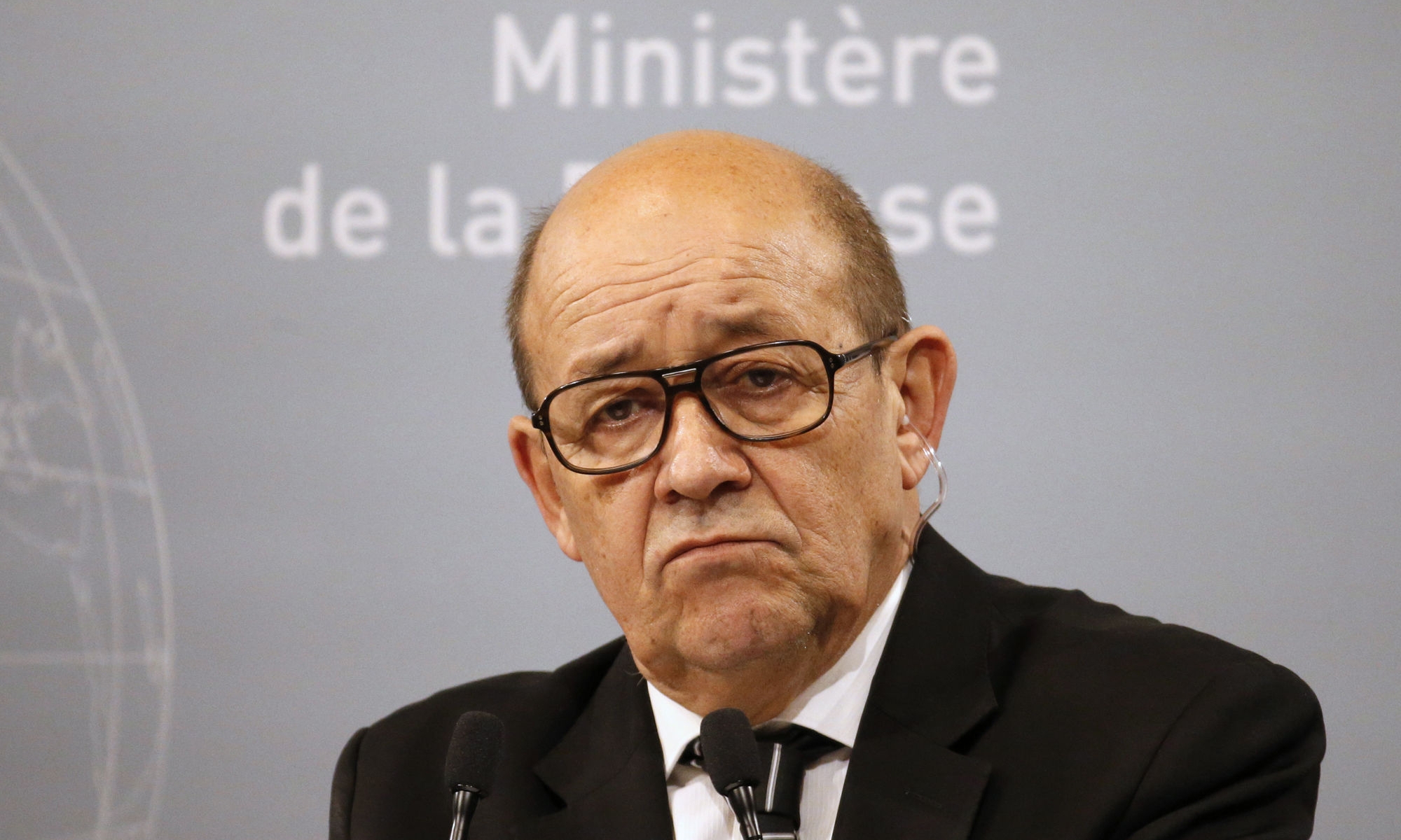 Jean-Yves Le Drian, ministre des Affaires étrangères de la France